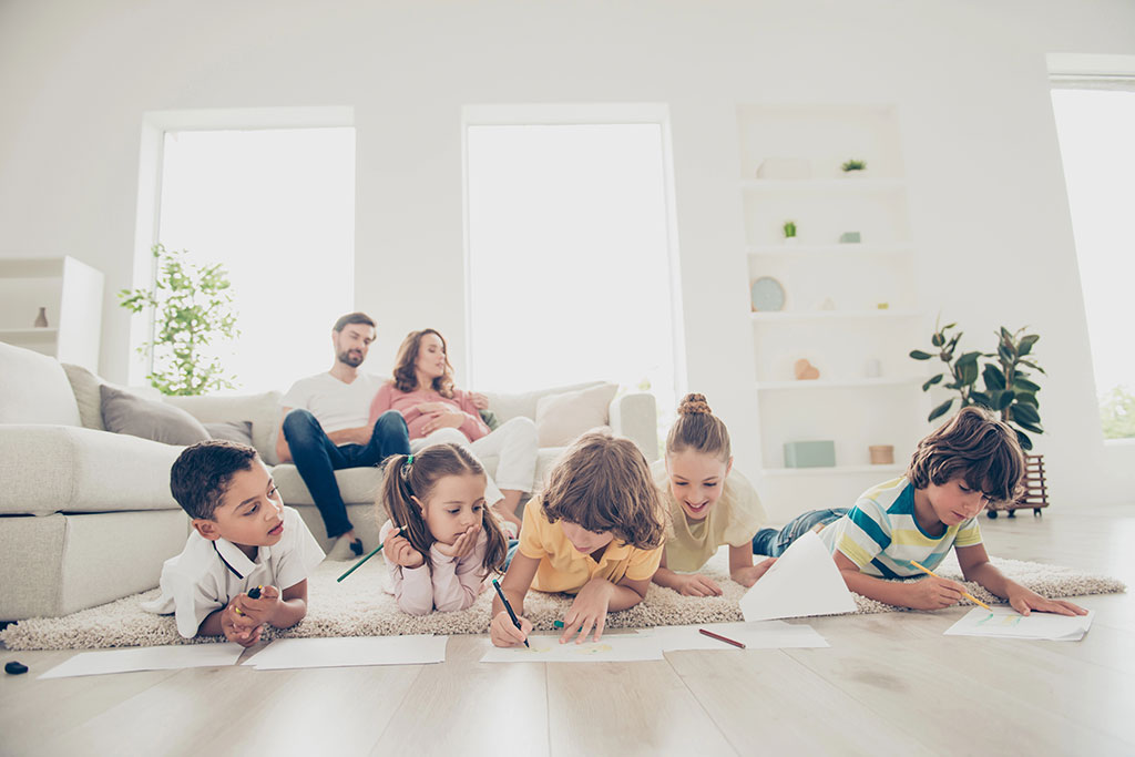 A family with universal health insurance in SLC, UT